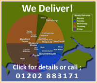 Animal food delivered throughout Dorset, Hampshire 
                and The New Forset